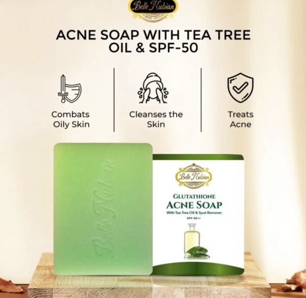 Savon Anti-Acné Au Thé Vert & SPF50