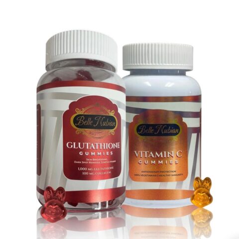 ENSEMBLE GUMMIE GLUTA ÉCLAIRCISSANT (POUR TOUS LES TYPES DE PEAU)